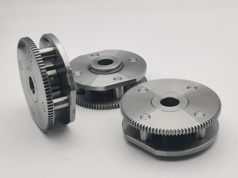 Mecanizado CNC conjunto de manivela de Ginebra de cuatro pines