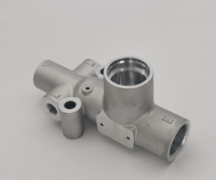 Fundición de cuerpo de válvula de aluminio A356-T6 personalizada